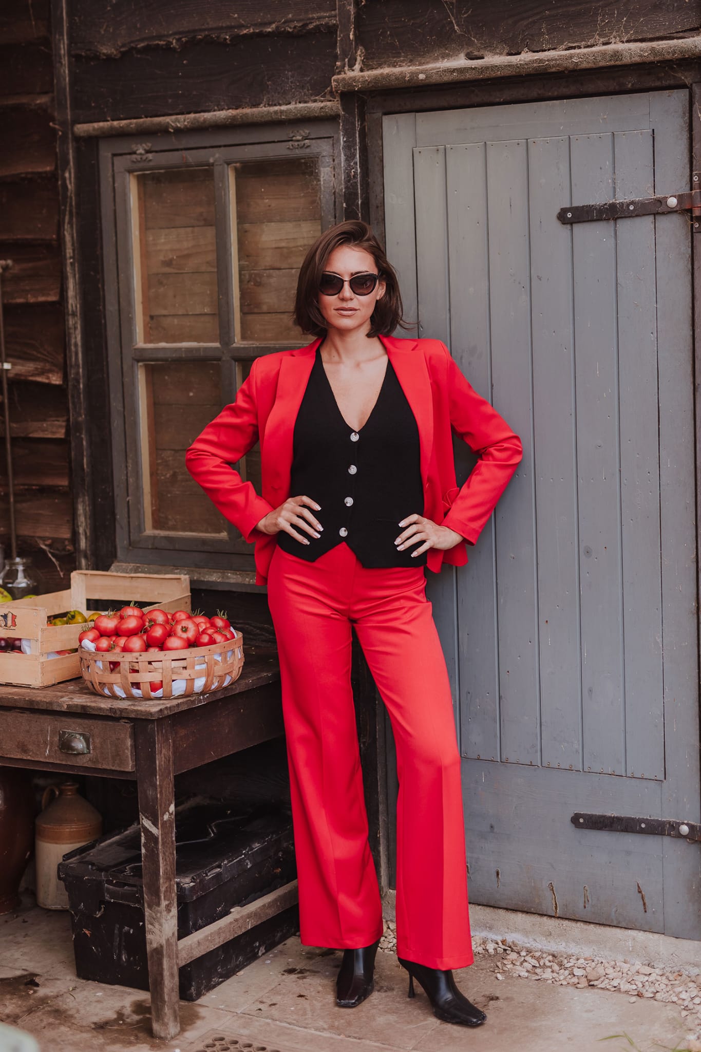 Trousers - RED - Image 4